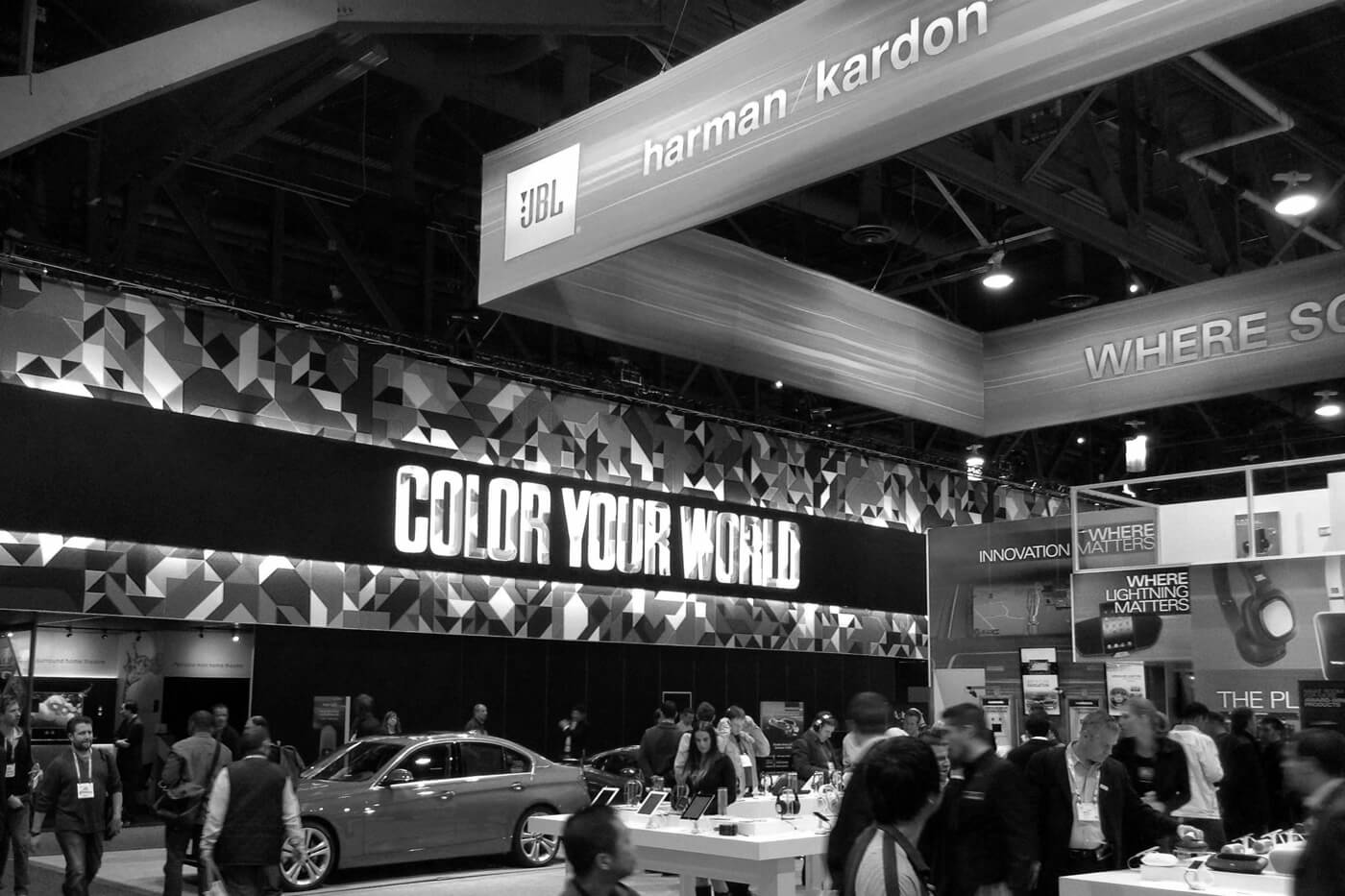 Harman CES booth